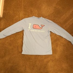 Vineyard Vines Blue SSI Tee, Men’s XS